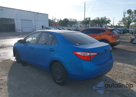 2014 Toyota Corolla Le from USA, damaged, VIN 2T1BURHE6EC064154